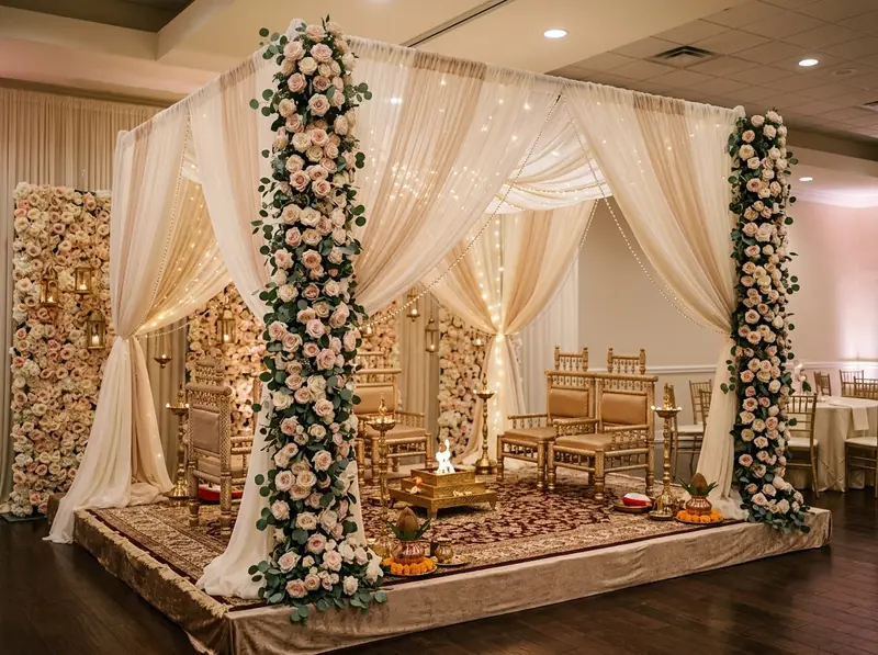 Wedding ceremony decoration